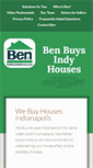 Mobile Screenshot of benbuysindyhouses.com